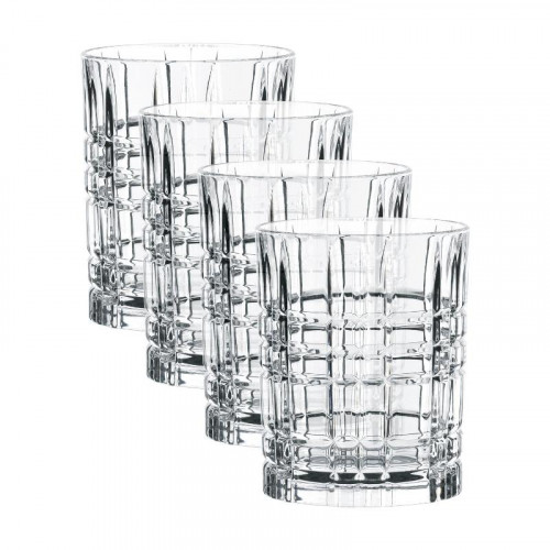 Nachtmann Square Whiskey Pohár Készlet 4 db 0,34 L