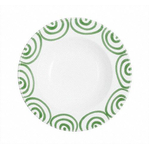 Gmundner Keramik Grüngeflammt Leveses tál Gourmet d: 24 cm / h: 4 cm