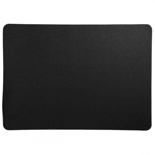 ASA SELECTION Table Tops Leather Optic Rough Kemény fekete asztalterítő 33x46 cm