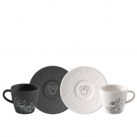 Villeroy & Boch Manufacture Mickey Mouse Espresso csésze szett 4 darabos