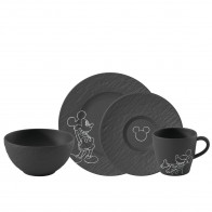 Villeroy & Boch Manufacture Mickey Mouse Reggeli készlet 4 részes
