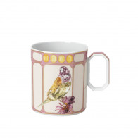 Swarovski x Rosenthal IDYLLIA Finch Pink Füllel ellátott bögre 0,39 L