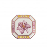 Swarovski x Rosenthal IDYLLIA Pink Lily tál 11 cm