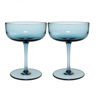 like. by Villeroy & Boch Like Glass Ice Like Ice Pezsgőspohár / Desszerttálka Készlet 2 db 0,12 L