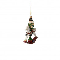 Villeroy & Boch Winter Collage Accessoires Függő Diótörő Lóval - műanyag 8,2x2,5x11,5 cm