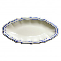 Gien Fayencerie Filets Bleus Melléklet 26,5 x 13,2 cm