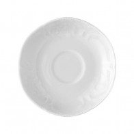 Rosenthal Sanssouci Weiß Mokka Alátét 12 cm