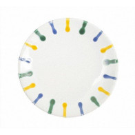 Gmundner Keramik Buntgeflammt Kávé-/tea-alköz Cup d: 15 cm / h: 2,5 cm