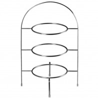 ASA SELECTION A Table Weiß Háromszintes etagere desszertes tányérokhoz d: 21 cm / h: 36,5 cm