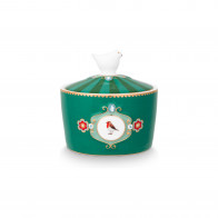 Pip Studio Love Birds Emerald-Green Zuckerdose 0,30 L
