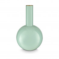 Pip Studio Home Accessories Vase Metall Medium Blue 33 cm