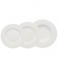 Villeroy & Boch Wonderful World White Dinner-Set 12-tlg.