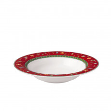 Villeroy & Boch Toy's Delight Specials Levestányér piros 23 cm