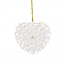 Villeroy & Boch Christmas Classics Szív dísz 9,5 cm