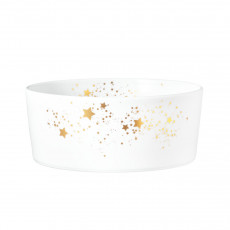 Seltmann Weiden Liberty Golden Stars Kerek tál fedővel 21x9 cm