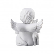 Rosenthal Engel mit Bambi mittel weiß matt 10 cm