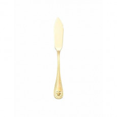 Rosenthal meets Versace Medusa Besteck 14 gramm vergoldet - Feingold 999 Halbicska 21 cm