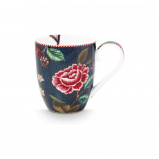 Pip Studio Berry Blues Becher mit Henkel XL 0,45 L
