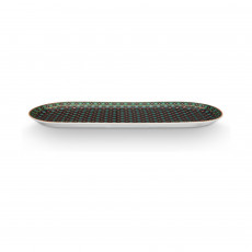 Pip Studio Berry Blues Clover Green Kuchenplatte 33x15,5 cm