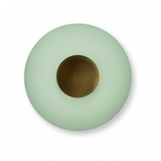 Pip Studio Home Accessories Vase Metall Matt Bright Green 23 cm