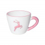 Gmundner Keramik Rosa Hirsch Espresso felső csésze Gourmet 0,06 L