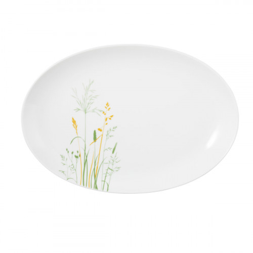 Seltmann Weiden Liberty Meadow Grasses Green Piatto da portata ovale 35x24 cm