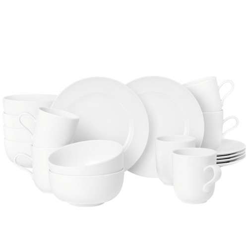 Seltmann Weiden Liberty Weiß Set colazione Bandiera 18 pezzi