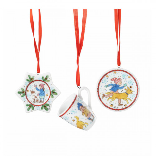 Hutschenreuther Mini-Anhänger Mini set di tazze 3 pezzi