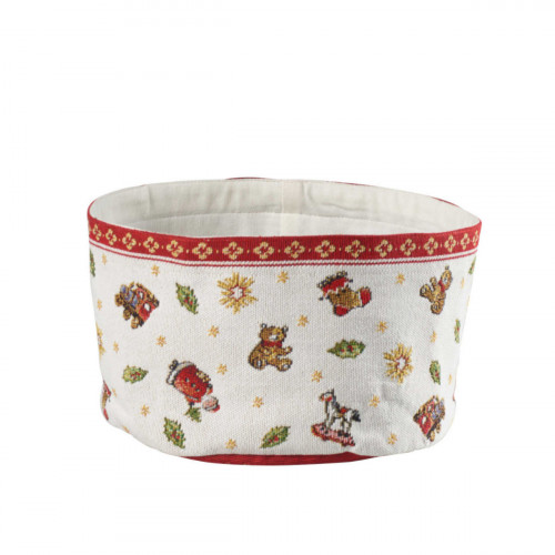 Villeroy & Boch Toy's Delight Cestino per il pane Gobelin - 70% cotone + 30% poliestere 15x23 cm