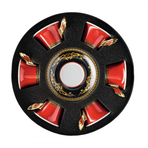 Rosenthal meets Versace Ikarus Medusa Set di 6 tazze da tè