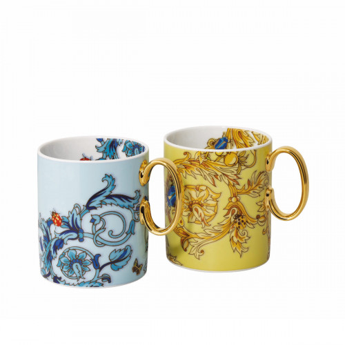 Rosenthal meets Versace Le Jardin de Versace 30 Years Tazza con manico, set 2 pz, 0,30 L