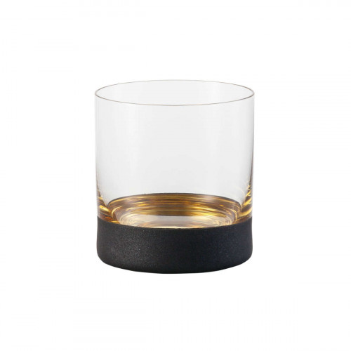 Eisch Cosmo schwarz gold Bicchiere di whisky 400 ml / 9,5 cm