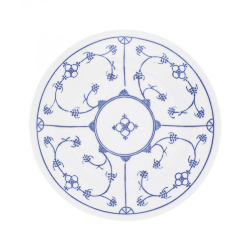 Kahla Blau Saks - Indisch Blau - Strohblumenmuster Piatto da colazione 19 cm