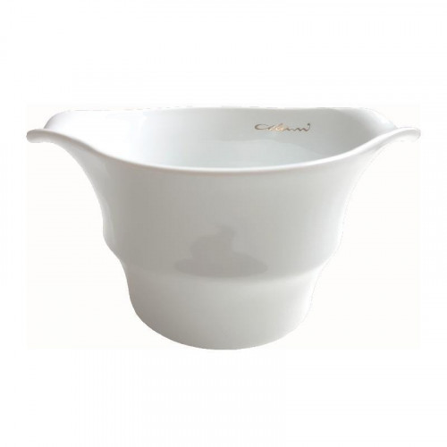 Luigi Colani Ab ovo Black & White Scodella per muesli con 2 manici bianco 0,40 L