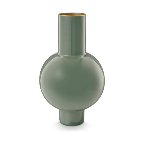 Pip Studio Home Accessories Vase Metall Medium Mif Green 40 cm