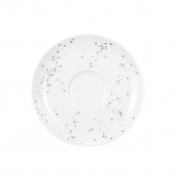 Seltmann Weiden Liberty Silver Stars Sottotazza combinata grande 16,5 cm