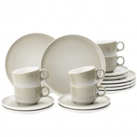 Seltmann Weiden Sento Home Aura Cream servizio da caffè 18 pezzi