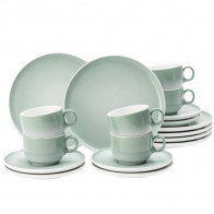 Seltmann Weiden Sento Home Aura Mint servizio da caffè 18 pezzi