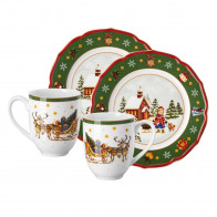 Hutschenreuther Happy Wintertime Set 4 pezzi