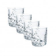 Nachtmann Sculpture Set di bicchieri da whisky in vetro 4 pezzi 0,36 L