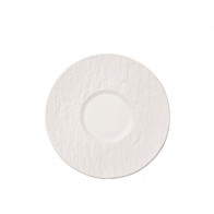 Villeroy & Boch Manufacture Rock blanc Piatto da moka / Piatto da espresso 12 cm