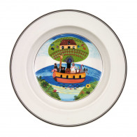 Villeroy & Boch Design Naif Piatto di zuppa Arca di Noè 21 cm