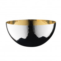 Robbe & Berking Martele Bar-Kollektion - 90 gramm versilbert Guscio bordo liscio interno dorato 10 cm