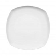 Seltmann Weiden Lido Weiß Piatto da portata quadrato 26x26 cm