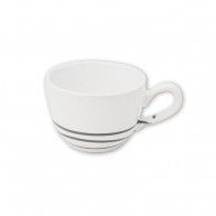 Gmundner Keramik Pur Geflammt Grau Tazza da caffè liscia 0,19 L / h: 6,6 cm