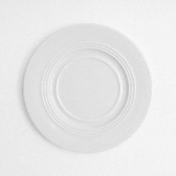 Friesland Jeverland Weiß Piatto 3 m. Specchio 14 cm