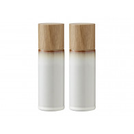Bitz Gastro cream Set di macina sale e pepe 2 pezzi d: 5 cm / h: 16,7 cm