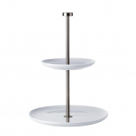 ASA SELECTION Baking Etagere piatta a due livelli d: 15 cm / d: 22 cm / h: 25 cm