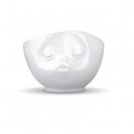 Fiftyeight Products TV Tassen Tazza da latte TV - Scodella bianca con bocca a bacio 0,5 L