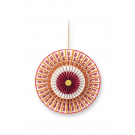 Pip Studio Rosettenpapier rot 35 cm